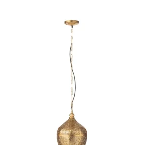 J-Line Belvivere Druppel Hanglamp Metaal Goud Small