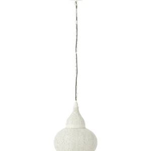 J-Line Belvivere Hanglamp Metaal Wit klein