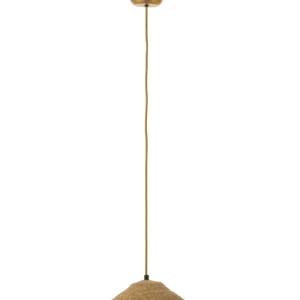 J-Line Hangende Lamp Hoed Moonj Gras Naturel Small