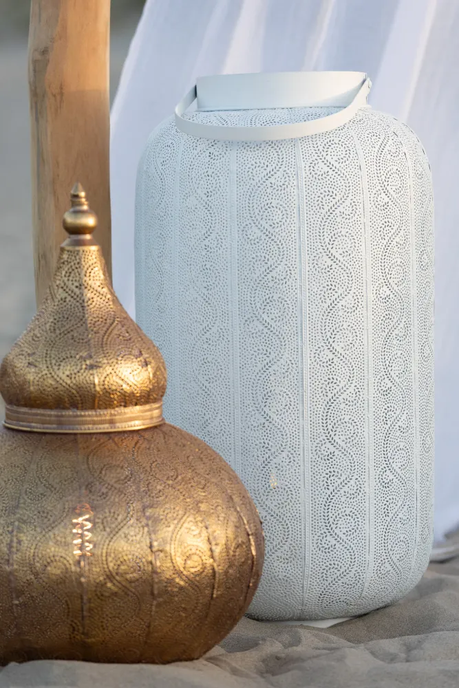 J-Line Lamp Aladin Metaal Goud Small