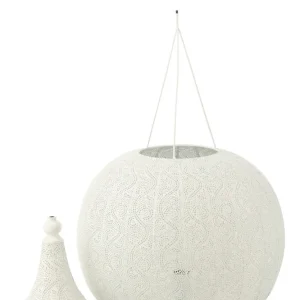 J-Line Lamp Aladin Metaal Wit groot