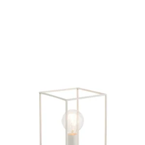 J-Line Lamp 1 Lamp Rechthoekig Frame Metaal Wit Small