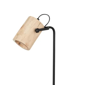 J-Line Silas Berangen bureaulamp - hout - naturel