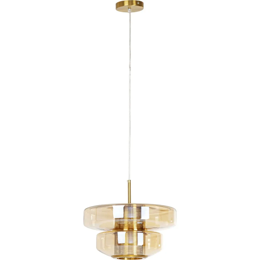 Kare Design Hanglamp Arcadia Ø34cm amber