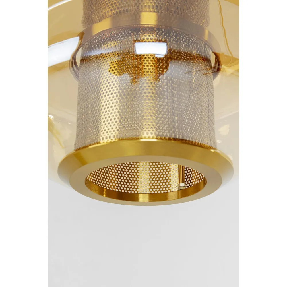 Kare Design Hanglamp Arcadia Ø34cm amber