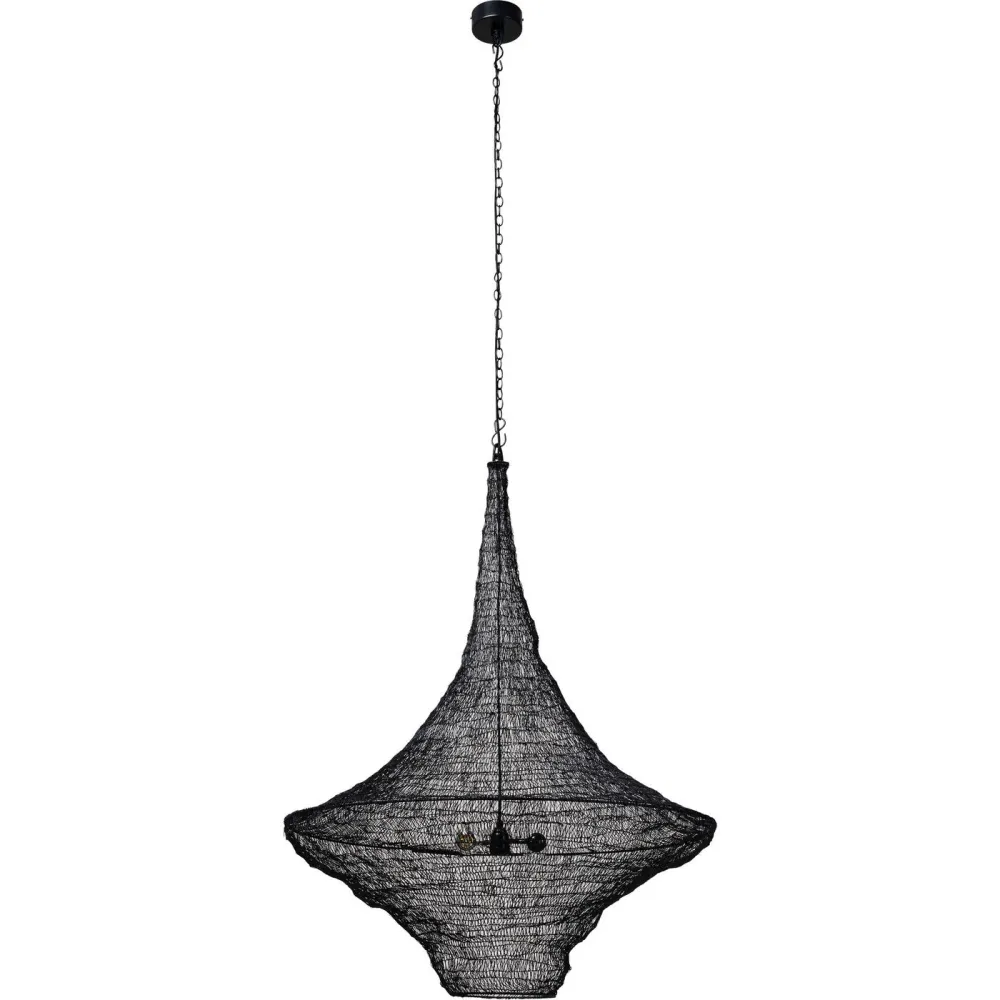 Kare Design Hanglamp Cocoon 89cm zwart