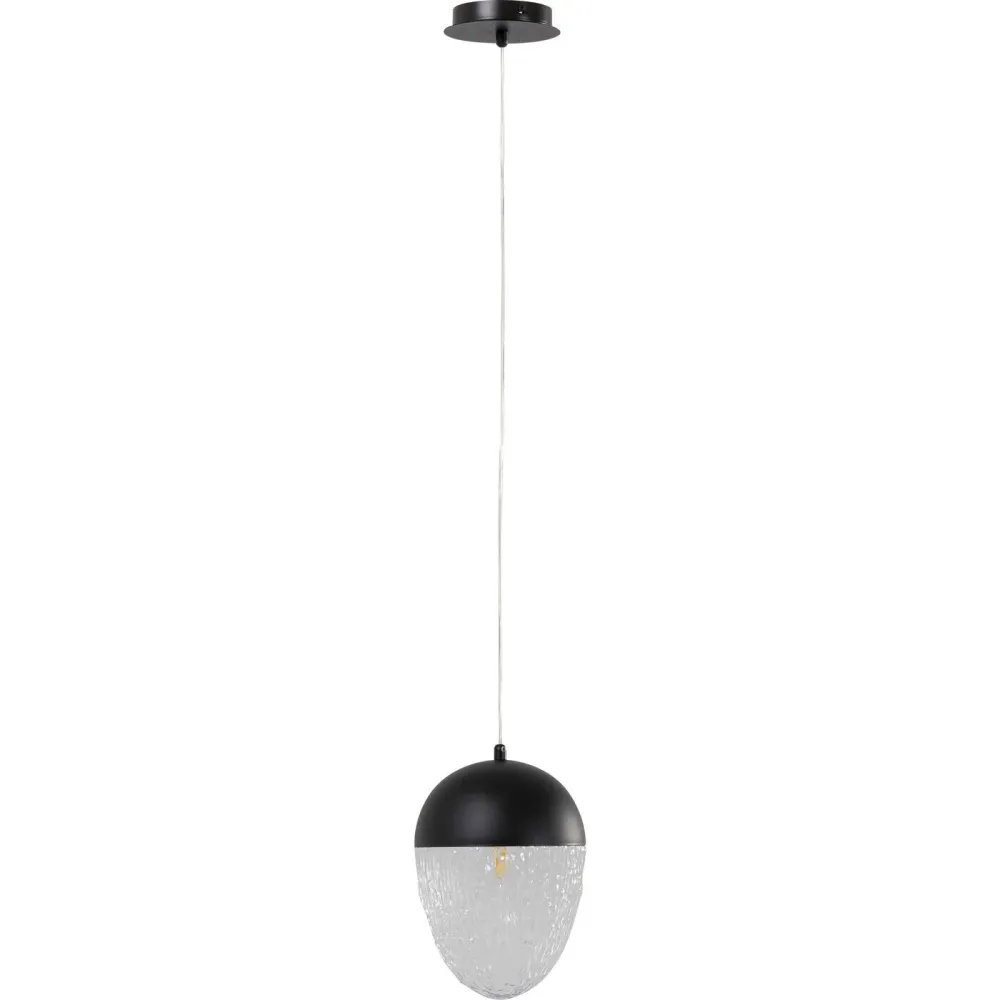 Kare Design Hanglamp Frozen 20cm zwart