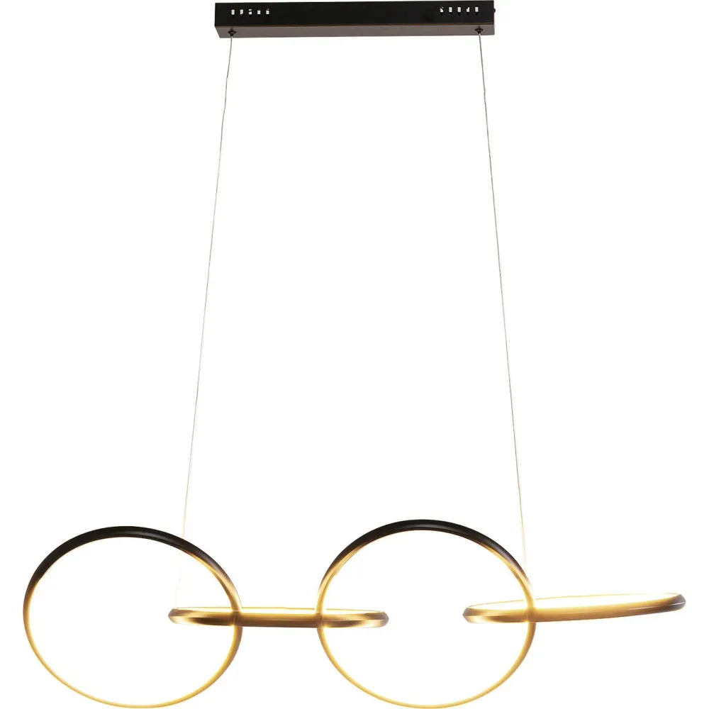 Kare Design Hanglamp Galaxy LED 155cm zwart