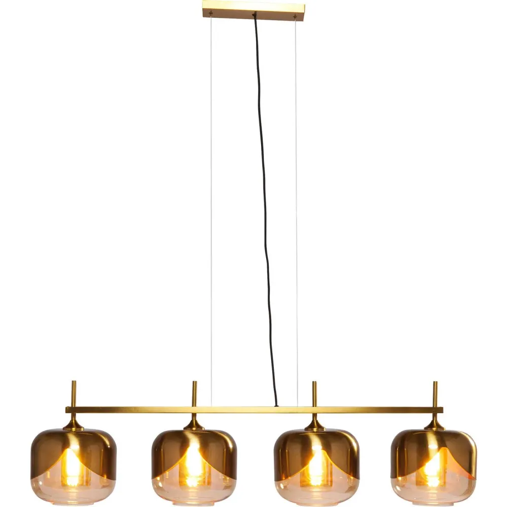 Kare Design Hanglamp Goblet Quattro goud