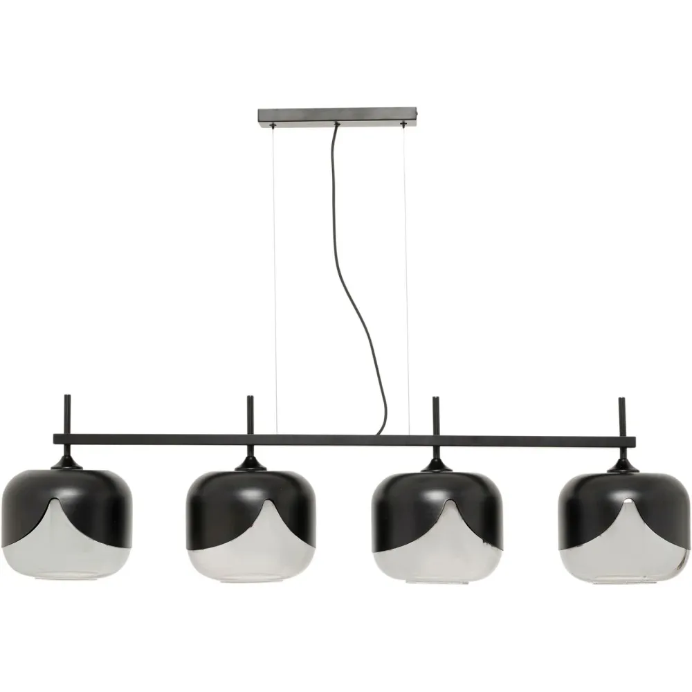 Kare Design Hanglamp Goblet Quattro zwart