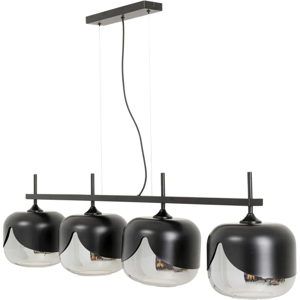 Kare Design Hanglamp Goblet Quattro zwart