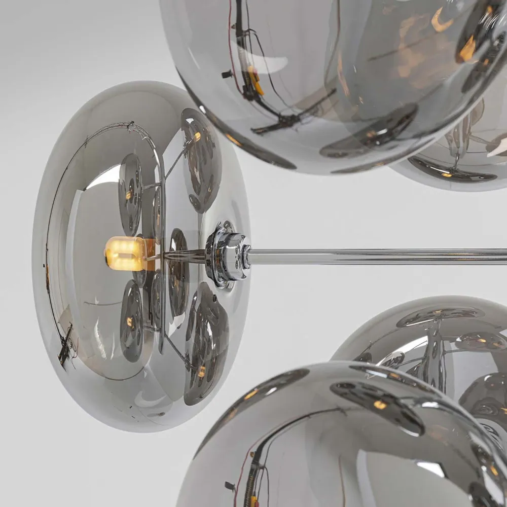 Kare Design Hanglamp Headlight chroom