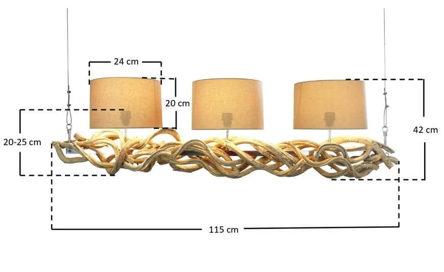 Kare Design Hanglamp Jungle Club