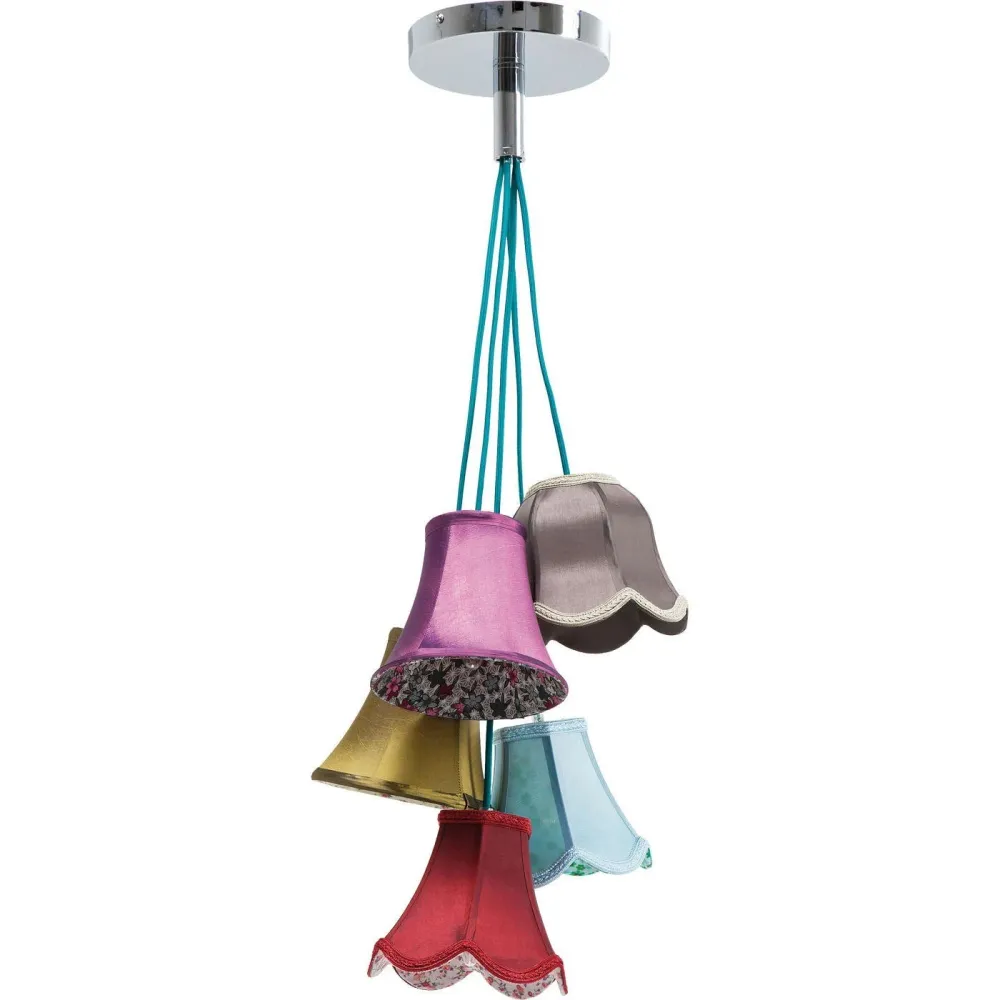 Kare Design Hanglamp Saloon Flowers 5