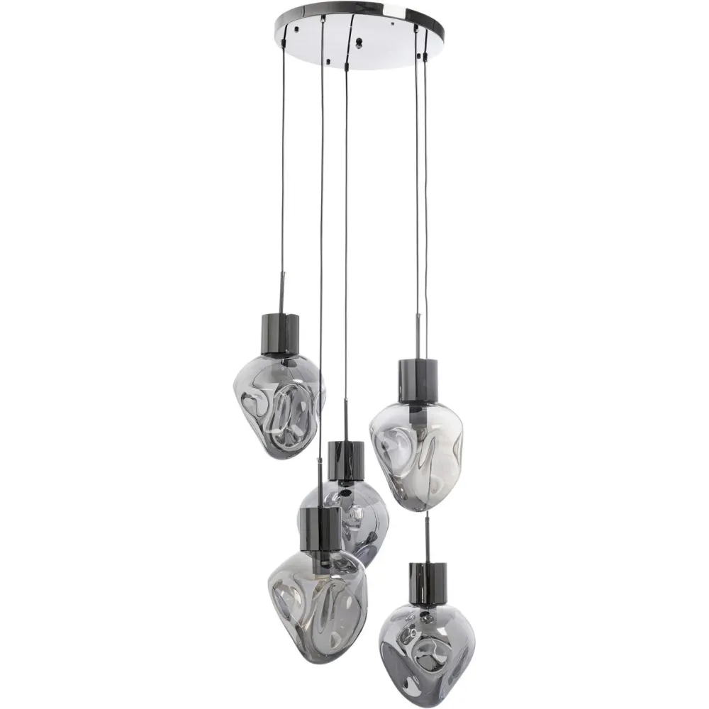 Kare Design Hanglamp Supernova 50cm zilver