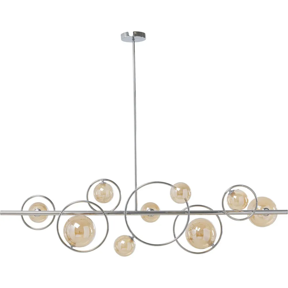 Kare Design Hanglamp Universe chroom