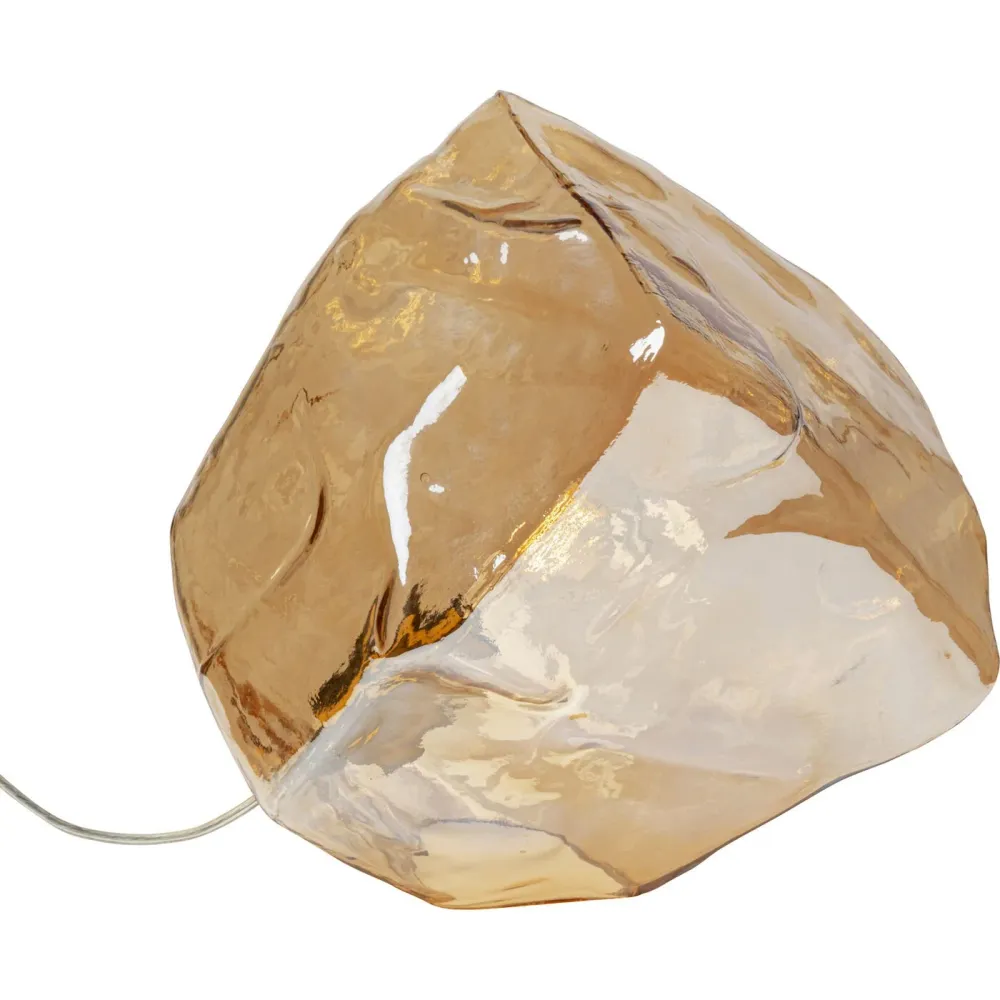 Kare Design Tafellamp Aura Ø30cm amber
