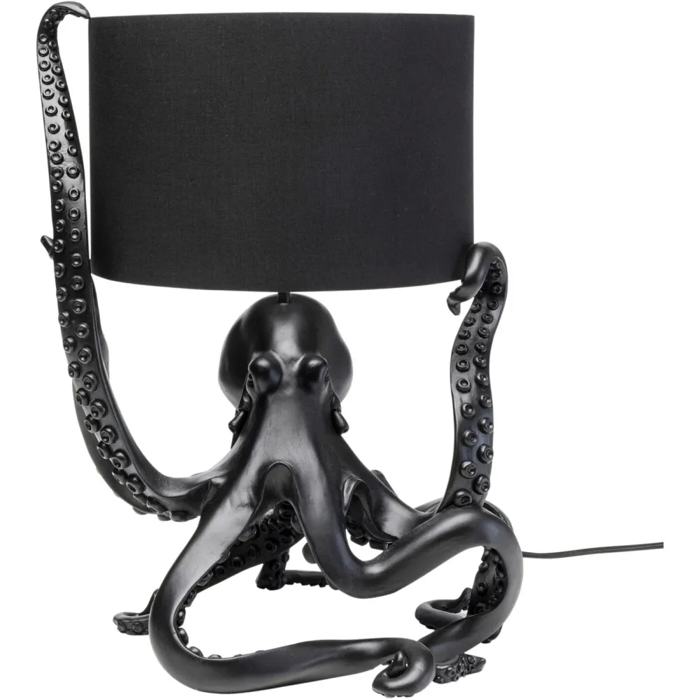 Kare Design Tafellamp - octopus - zwart
