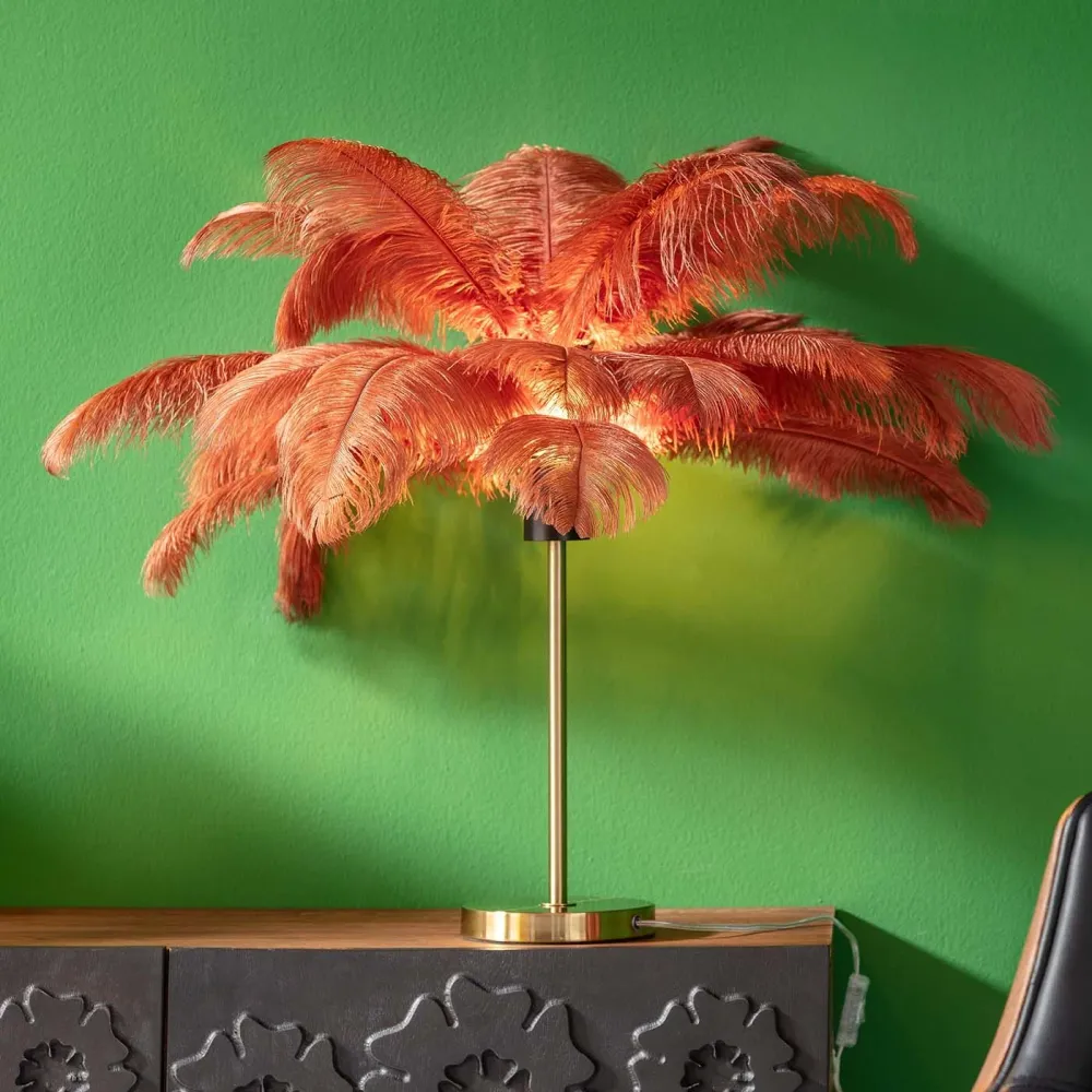 Kare Design Tafellamp - veren - rood