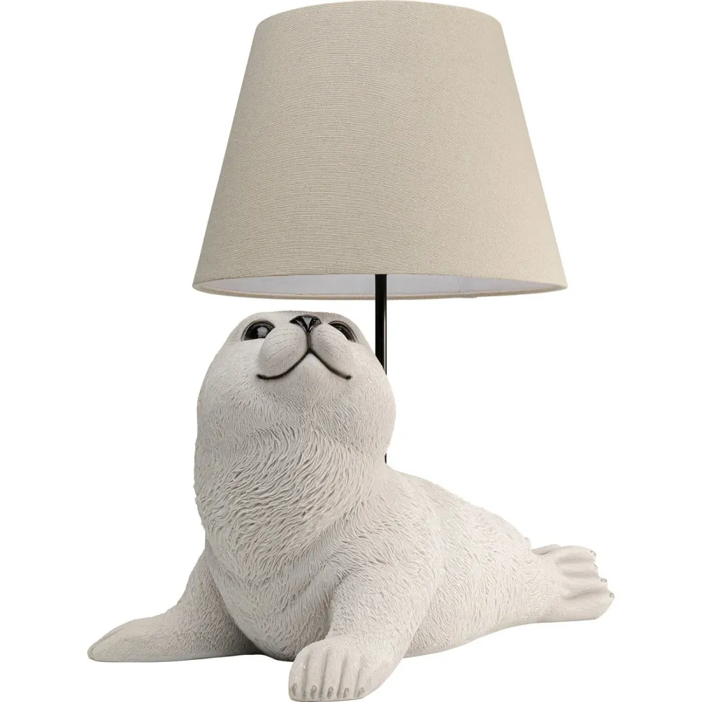 Kare Design tafellamp - zegel - wit