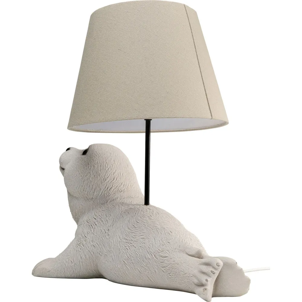 Kare Design tafellamp - zegel - wit