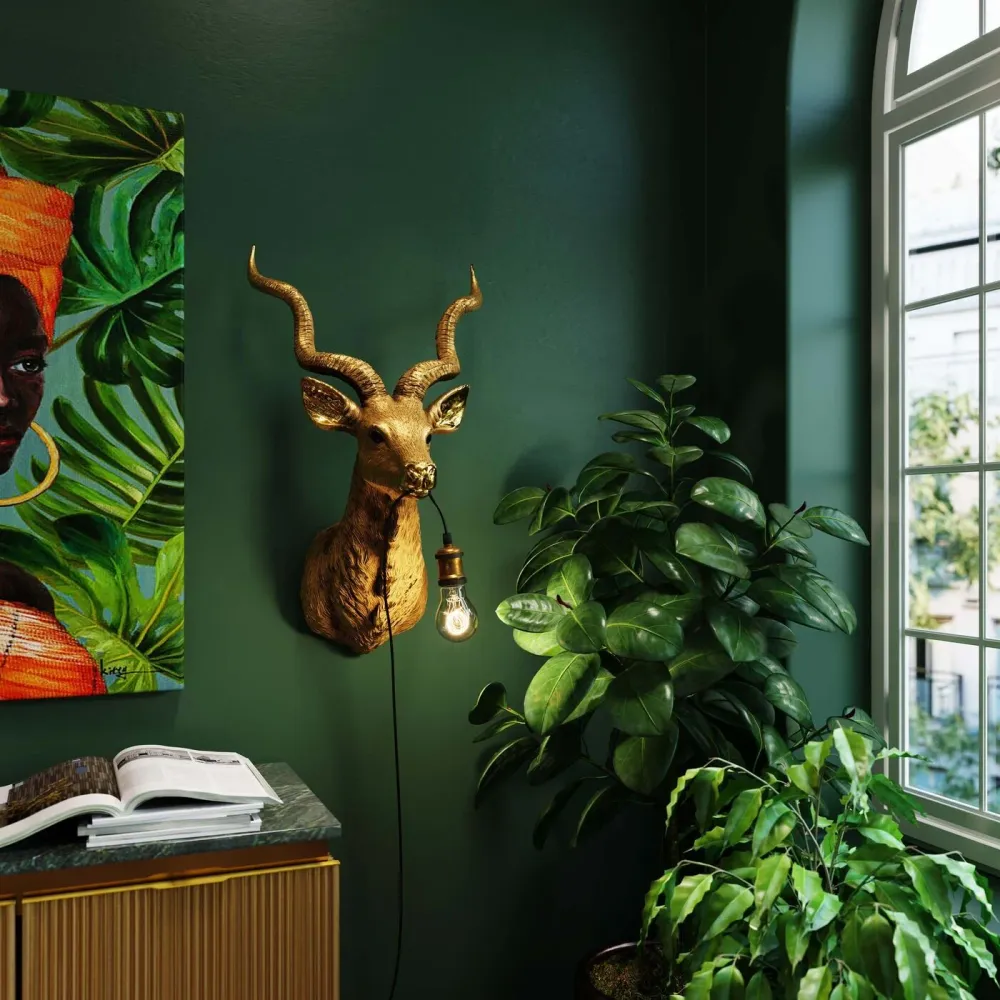 Kare Design Wandlamp Antilope