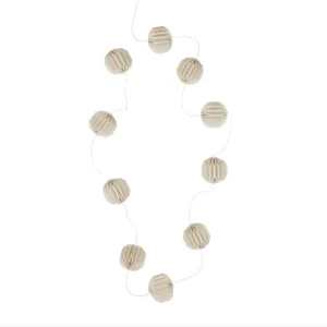 Kave Home - Yulia beige koord LED-lampjes 2,5 m