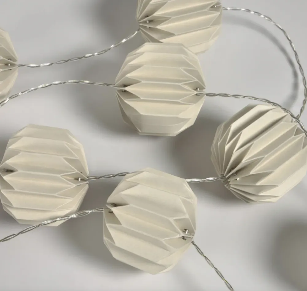 Kave Home - Yulia beige koord LED-lampjes 2,5 m