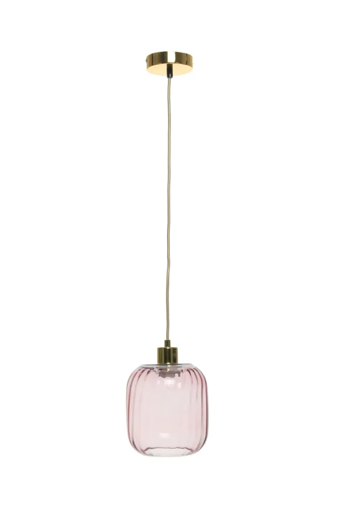 Glazen hanglamp Gloria rond Kayoom