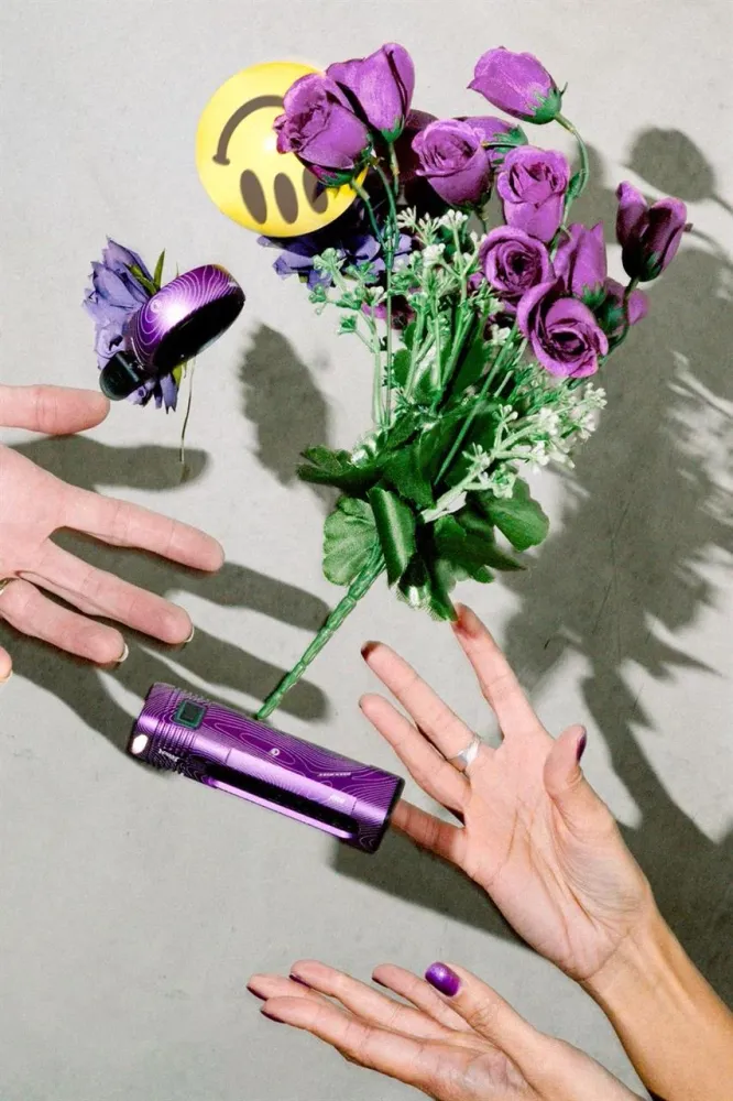 KNOG BLINDER PRO 900 Violet voorlamp - Limited Edition