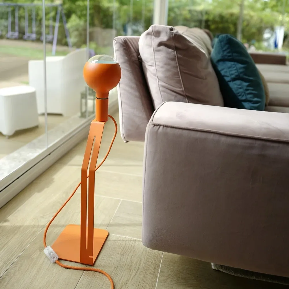 Koso Lucia - Tafellamp met Stekker UK - Oranje