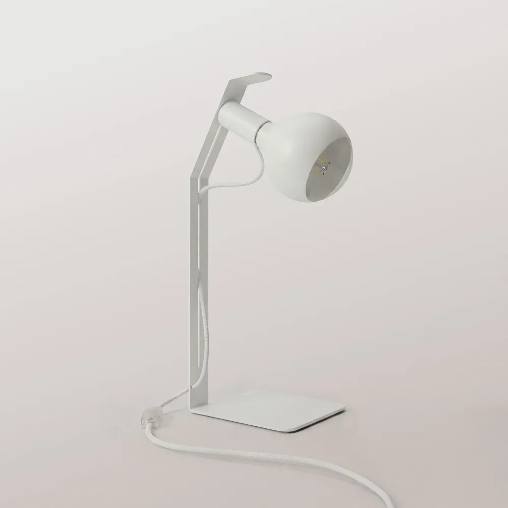 Koso Lucia - Tafellamp met UK-stekker - Wit