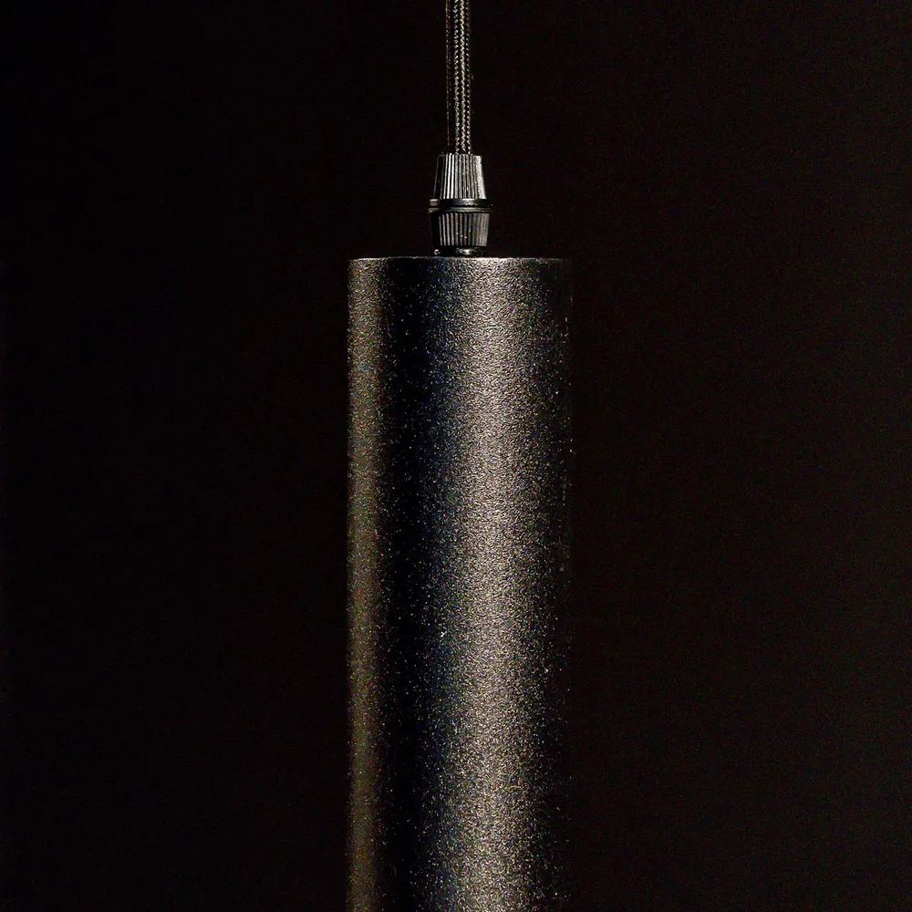 Hanglamp Ferroli | 5-lichts | Zwart Metaal Label51