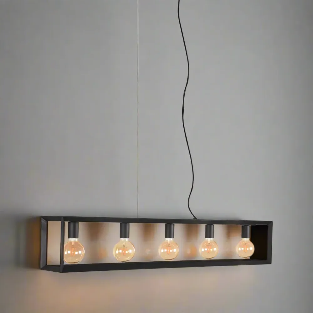 Hanglamp Tetto | Zwart Metaal Label51