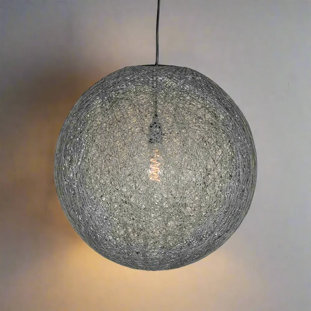 Hanglamp Twist | Grijs Vlas Label51