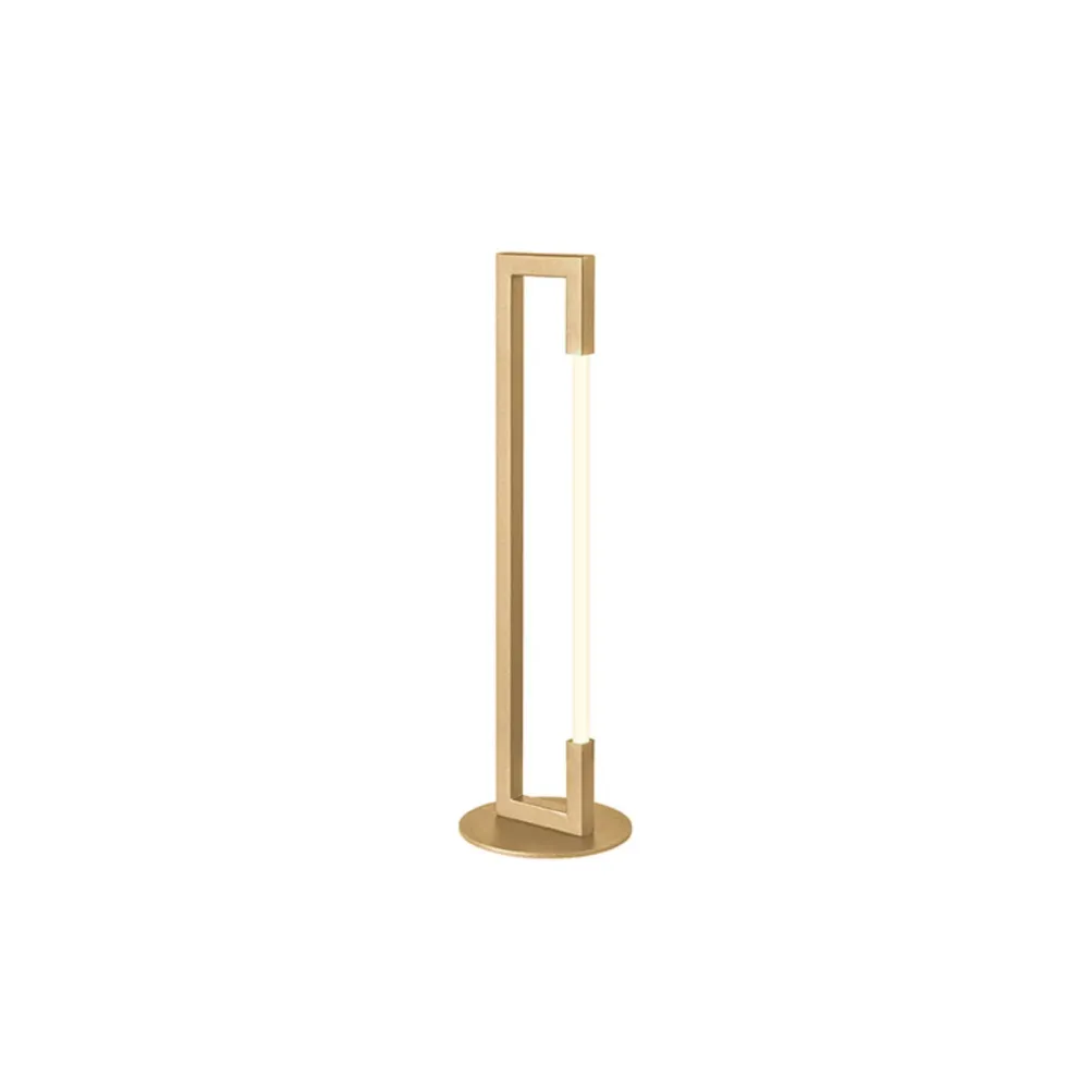 LABEL51 Tafellamp Futuro - Goud Metaal - 16x16x53cm