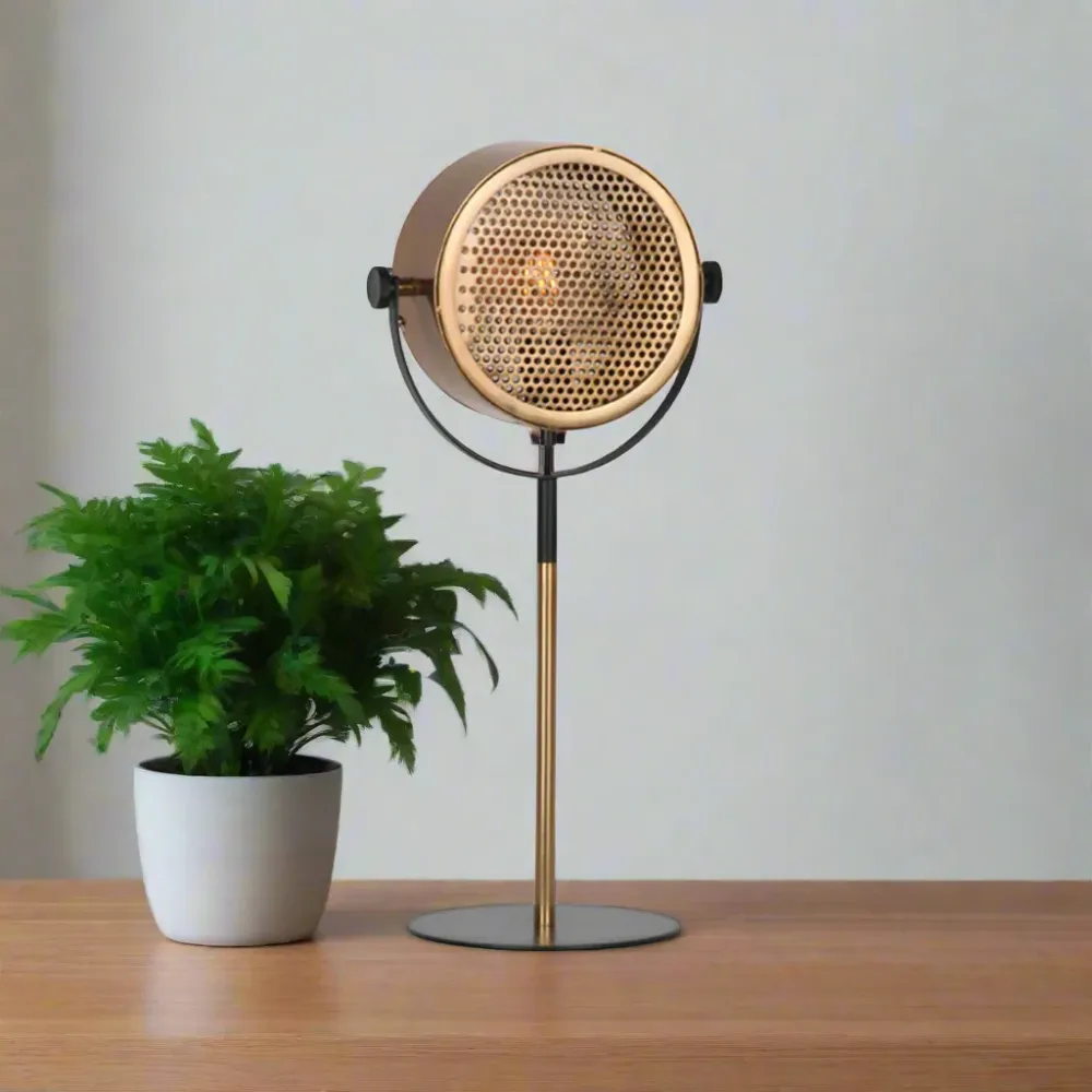 Tafellamp Muse | Goud Metaal Label51