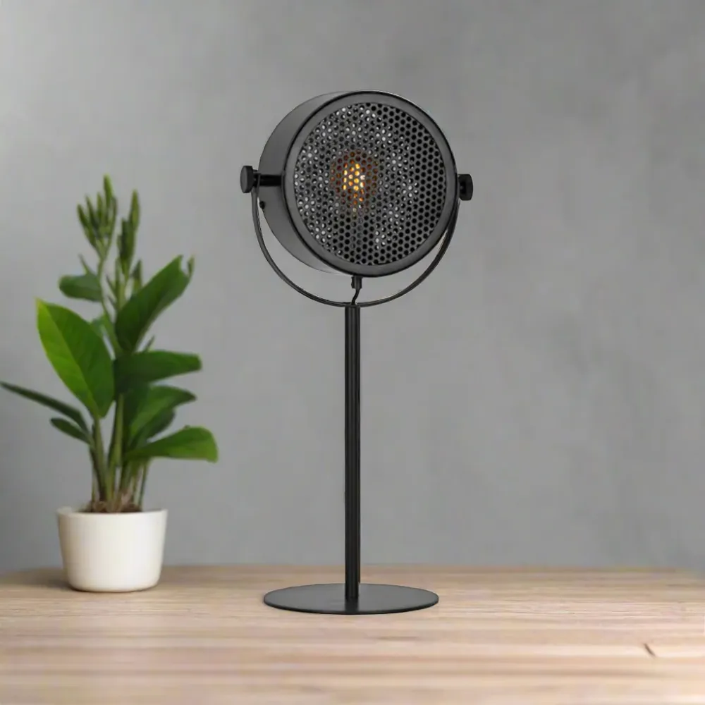 Tafellamp Muse | Zwart Metaal Label51