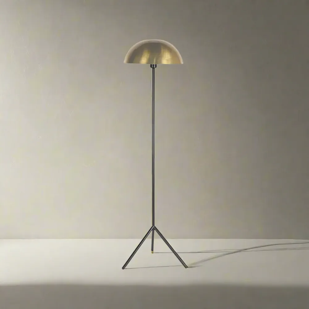 Vloerlamp Globe | Goud Metaal Label51