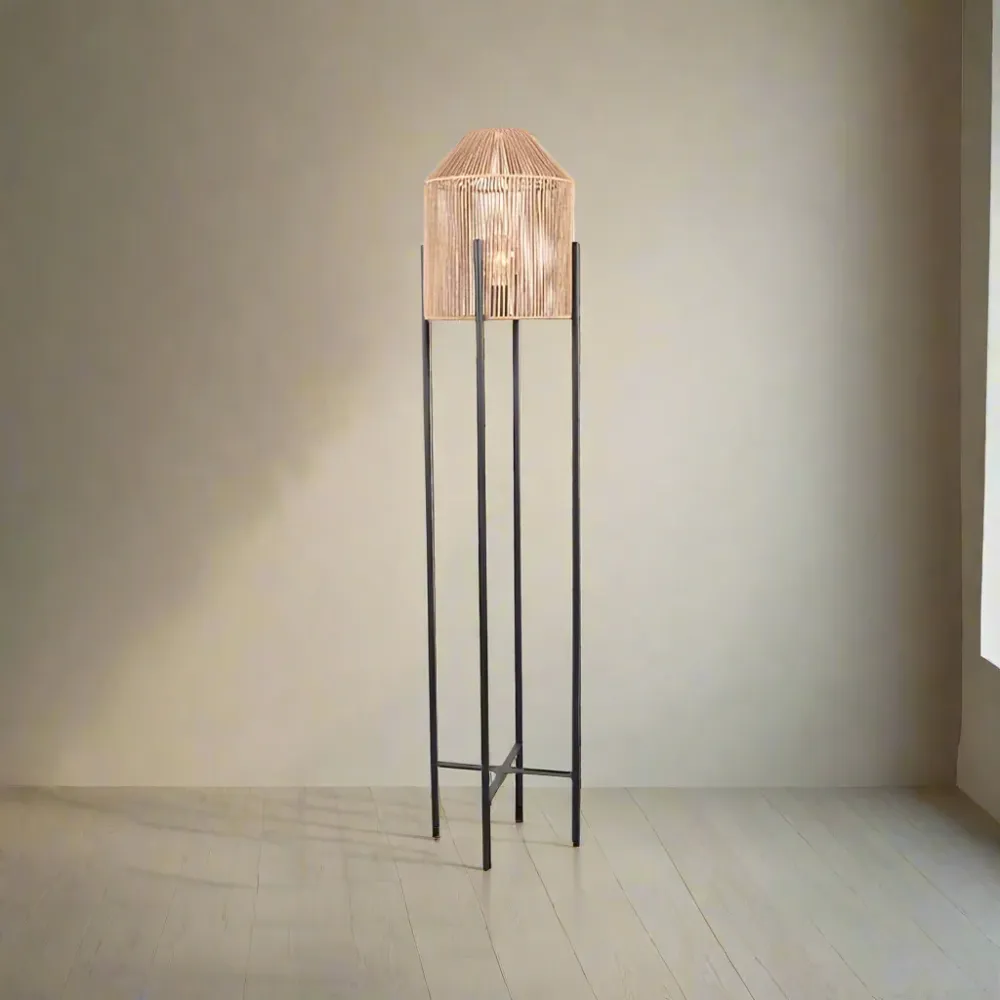 Vloerlamp Ibiza | Naturel Jute Label51