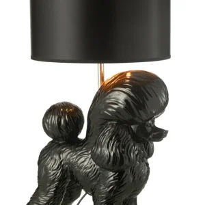 Lamp Poedel Hars Zwart