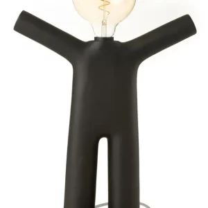 Lamp P'tit Maurice Poly Zwart