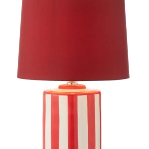 Lamp+Shade Listra Strepen Porselein Rood/Wit