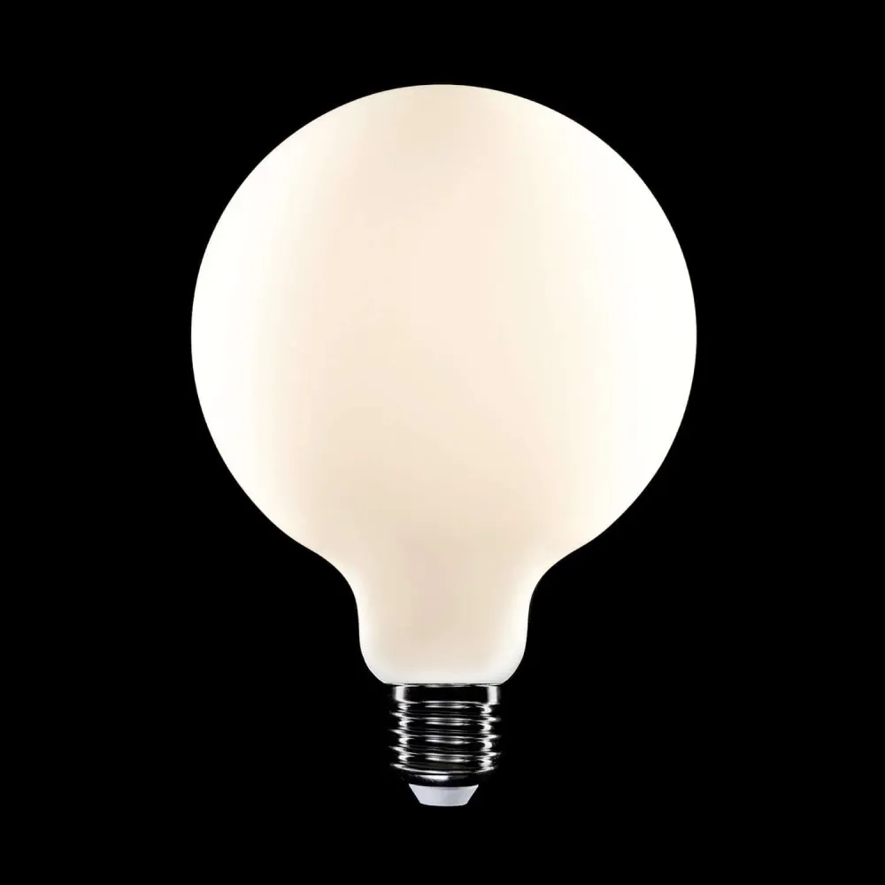 LED lichtbron Porselein Effect CRI 95 G125 12W 1521Lm E27 2700K Dimbaar - P09