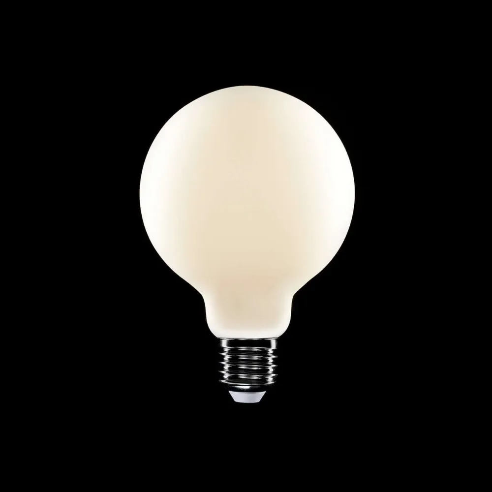 LED lichtbron Porselein Effect CRI 95 G95 12W 1521Lm E27 2700K Dimbaar - P08