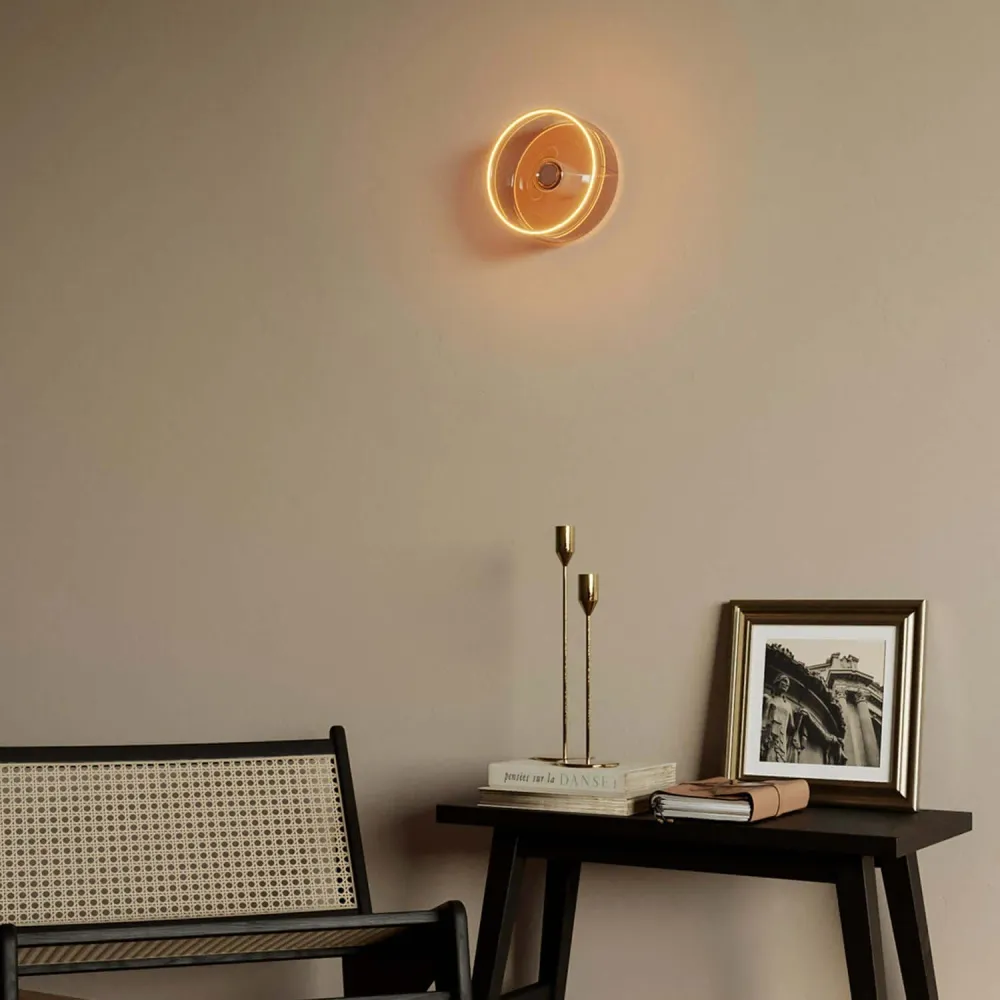 LED Lichtbron Smoky Ghost Line Recessed Donut 195x83 6W 380Lm E27 1900K Dimbaar - G12