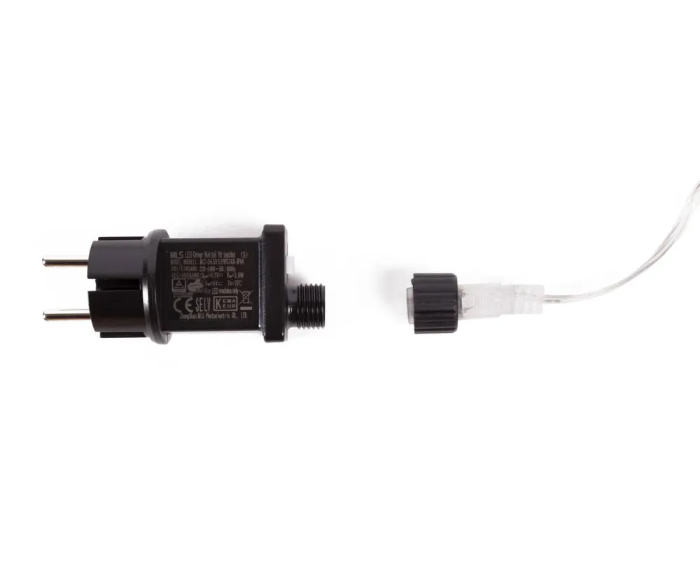 LED Lichtgordijn 154 LED's, 11 Slingers, IP44, Binnen/Buiten, 8 Modi