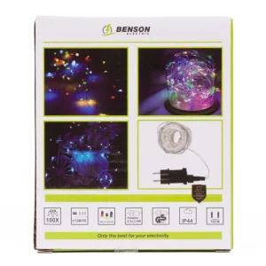 LED Lichtslang 100 LED, 13m, Kleur, IP44, Binnen/Buiten, Feestverlichting