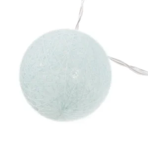 LED Lichtsnoer 10x Cotton Ball, 1.52m, Warm Wit, Binnengebruik