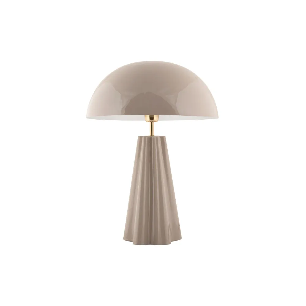Leitmotiv tafellamp Amplio XL - grijs - 30x30x56cm - Paddenstoellamp